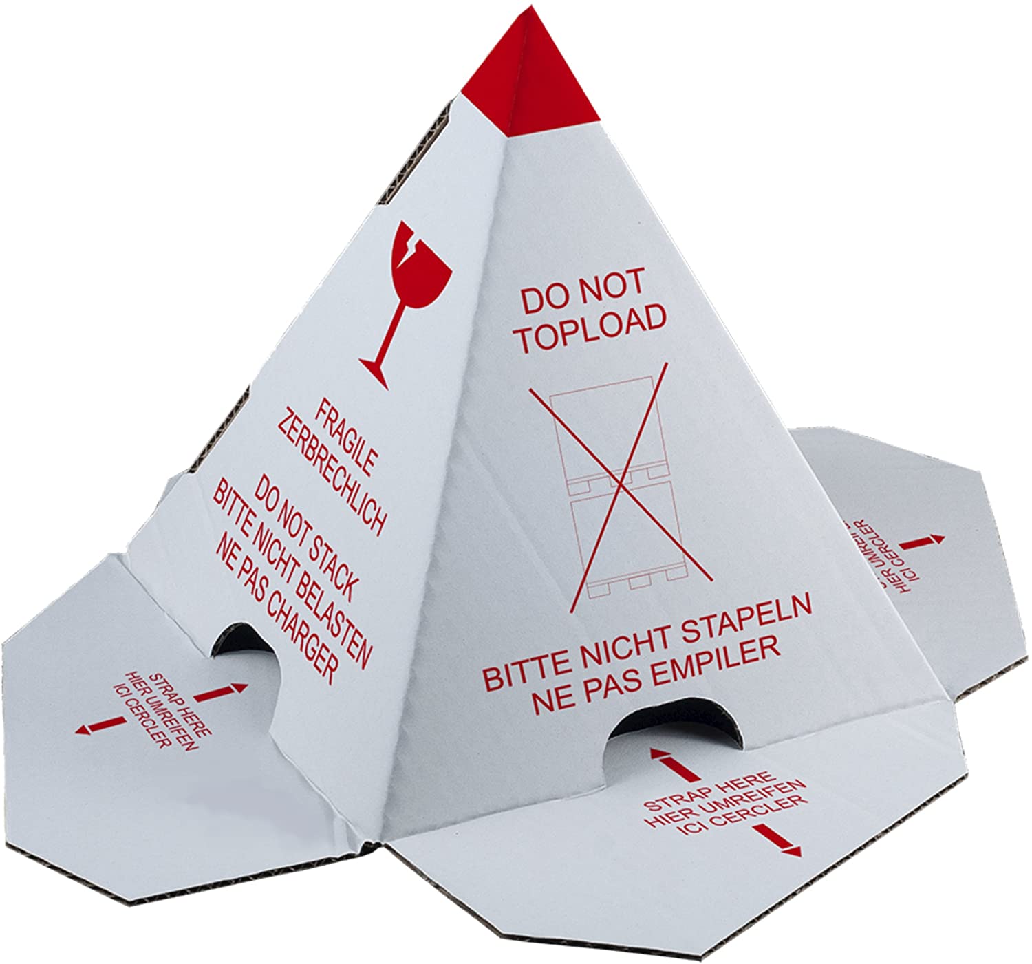 Palettenhütchen Europaletten nicht stapeln Ladungssicherung