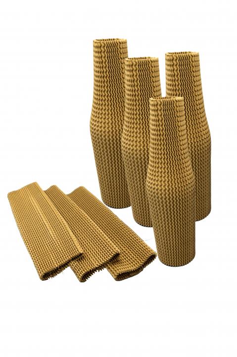 Nachhaltige Schutzhülle 340x90mm braun