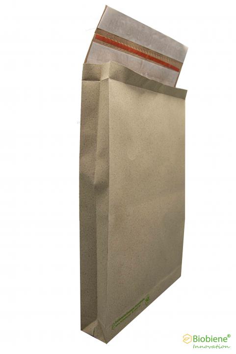 Retourentasche = doppelter Selbstklebeverschluss