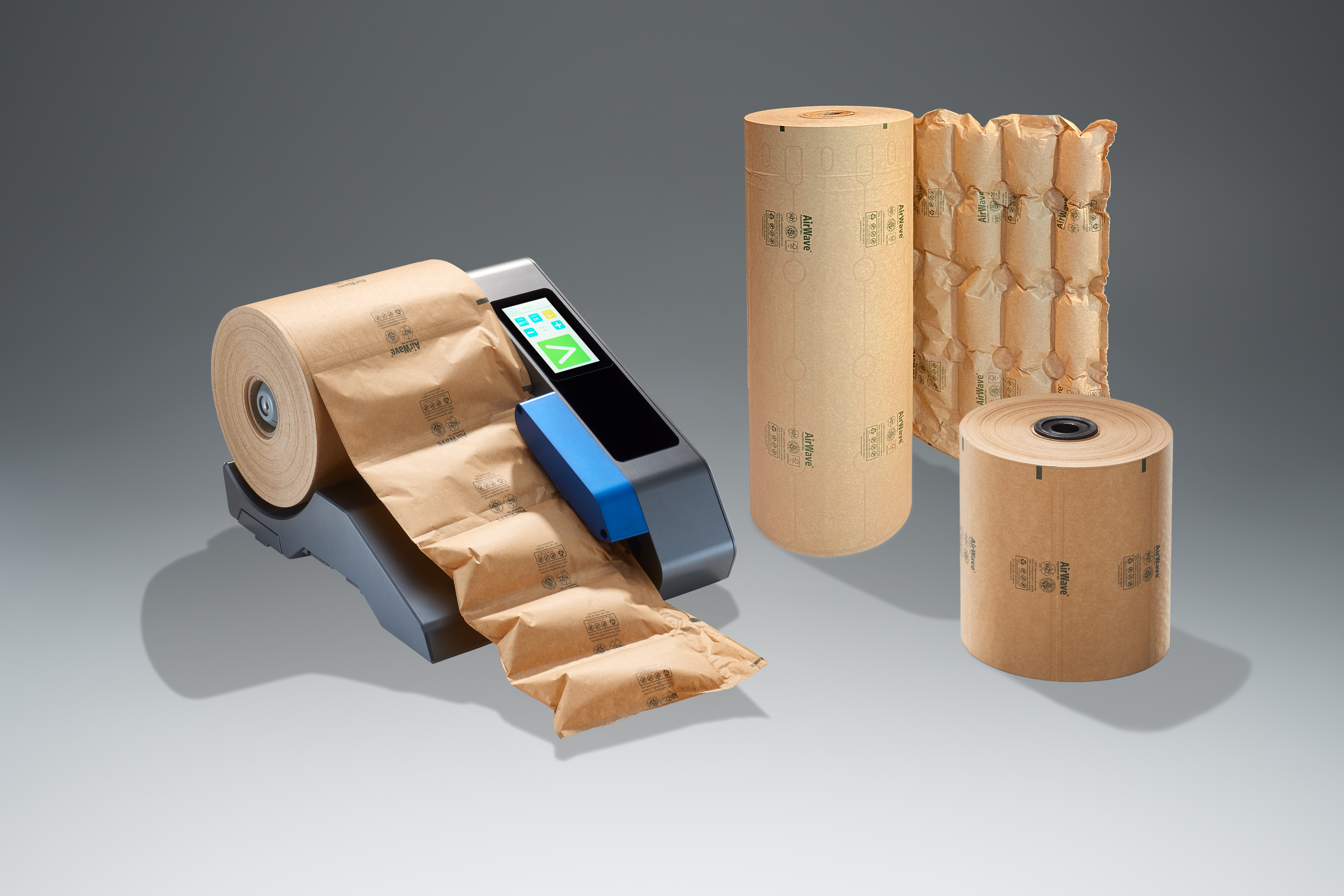 Typ 9.7.1 Bio AirBoy nano3 Luftpolsterfolie 250m (home compostable)