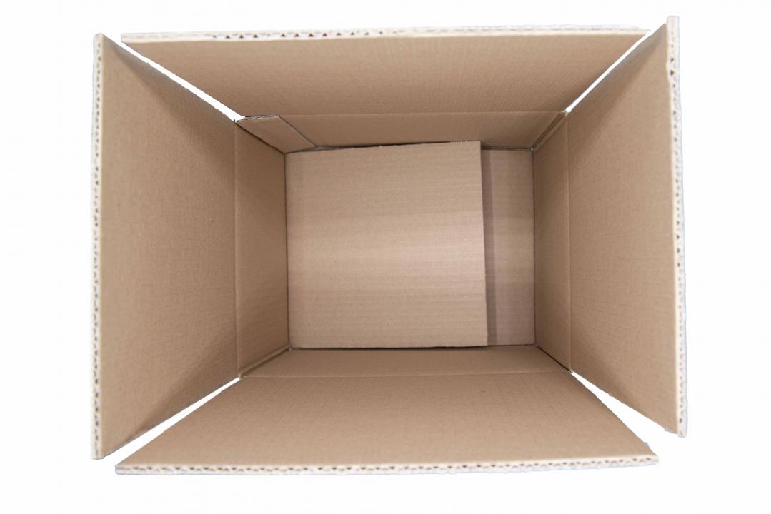 Innenansicht Wellpapp-Falkarton Fefco 0203