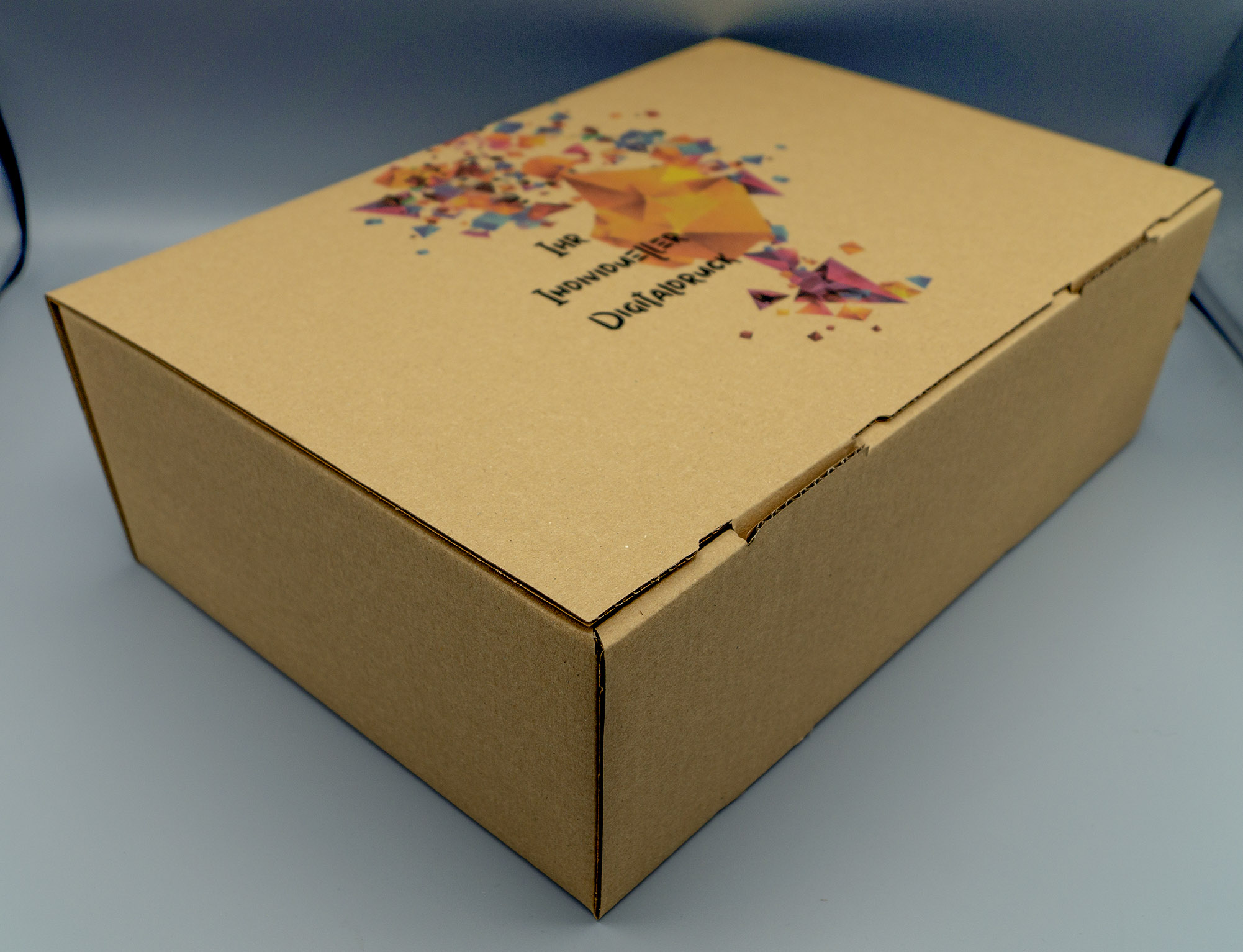 Kartons mit Ihrem Motiv - 355x250x120mm (PB3B-D) Packbiene® Braun