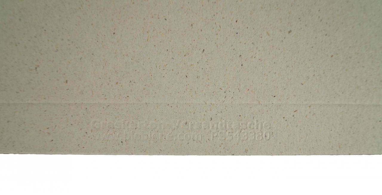 Post Versandtasche Naturebox® aus Graspappe III 334x234 mm (100 Stück)