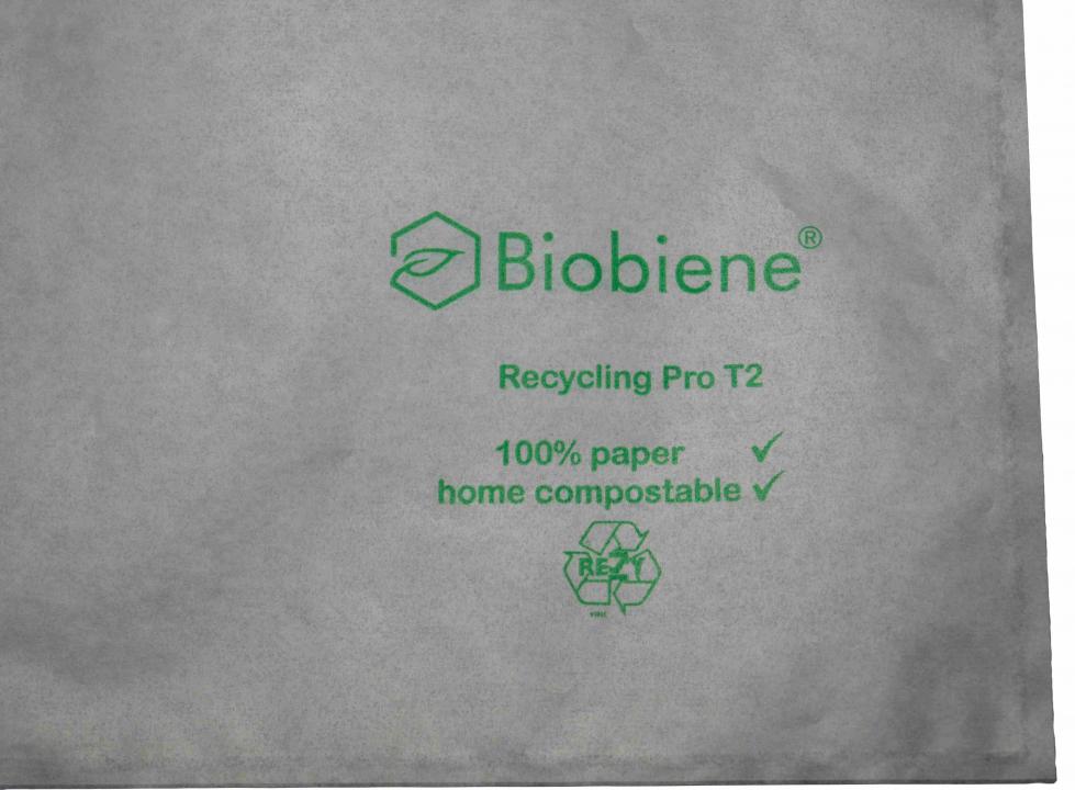 Schutzhülle für Textilien aus 100% Papier