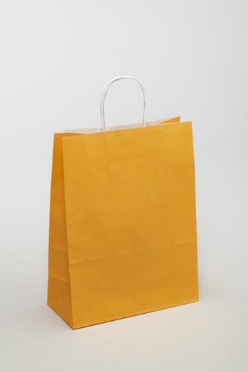 Einkaufstasche Orange Kraftpapier Papier online erwerben