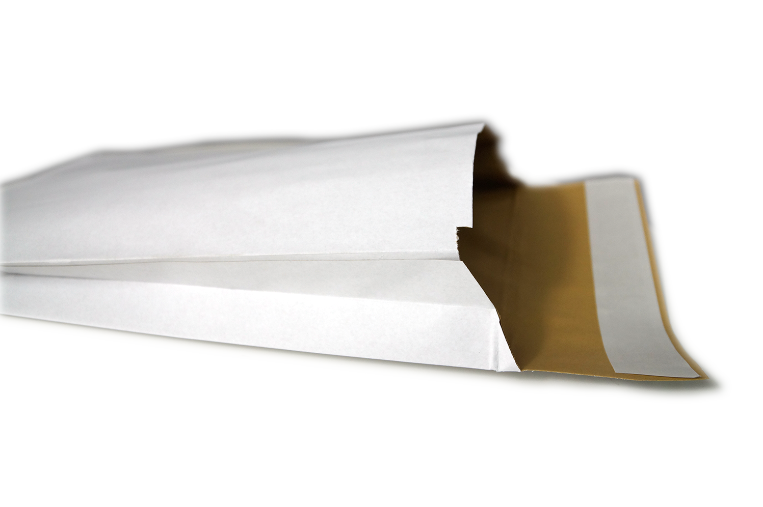 Polster Faltentasche B4 250 x 353 x 50 mm mit 100% Recycling Papierpolsterung weiß (100 Stück)