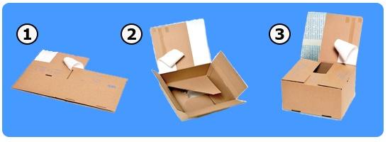 Kartonagen mit Automatikboden 