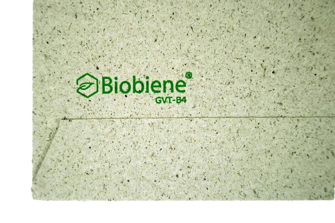 Aufdruck beim Graspapier