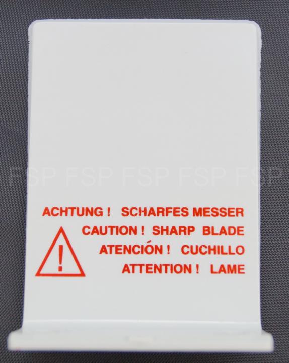 Andrucklasche Ersatzteil für Handabroller Metall blau und grün