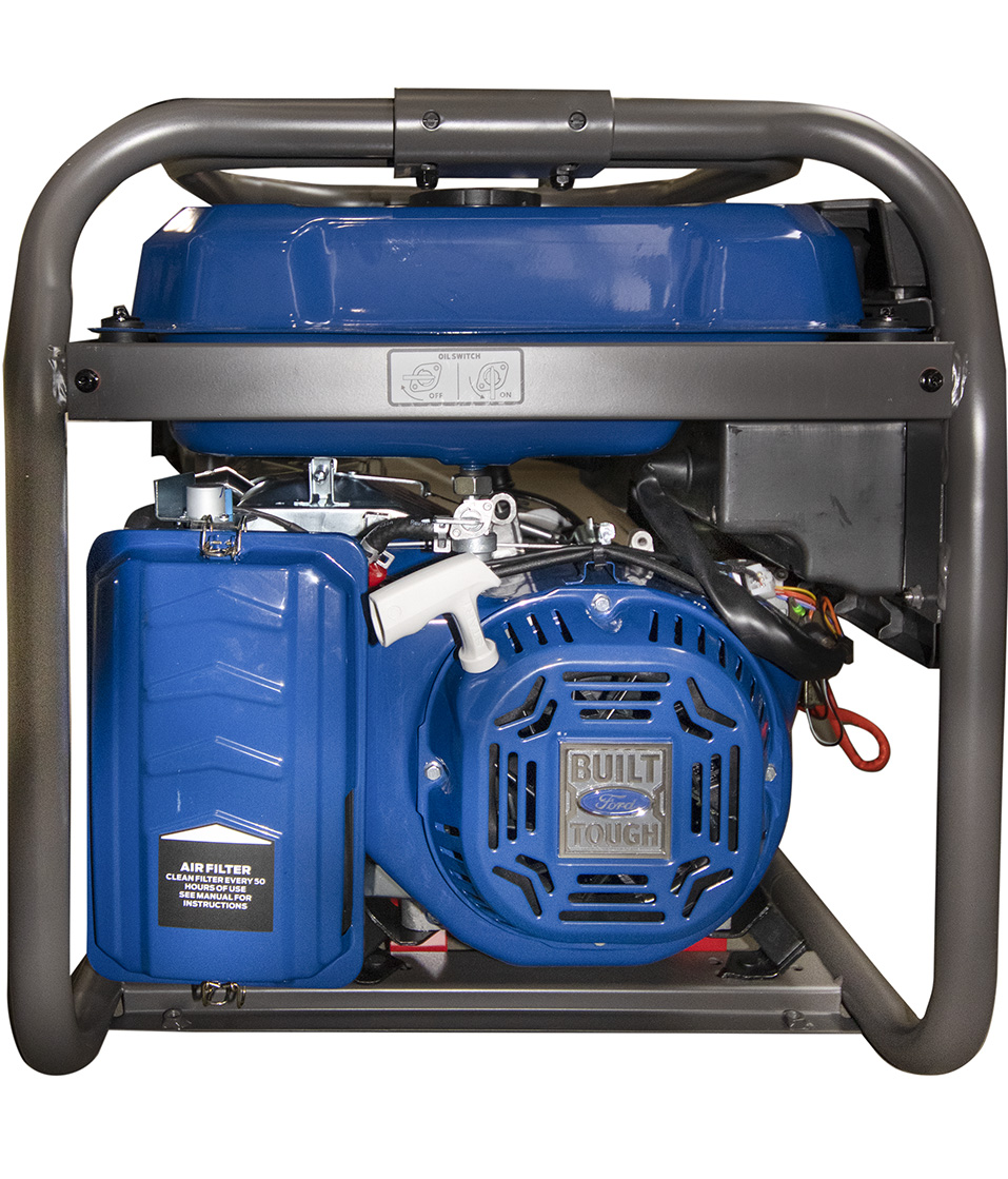 Benzingenerator Rückansicht