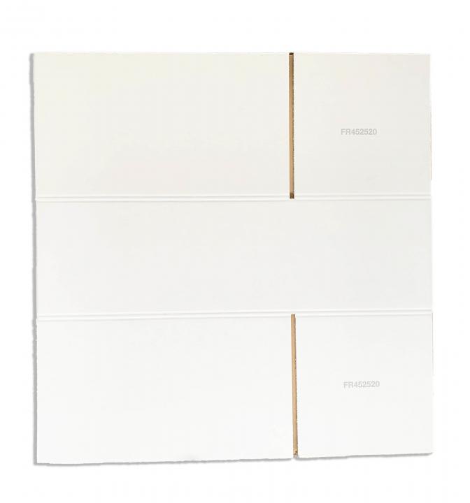 Wellpapp-Falkarton Fefco 0203 ungefaltet Außenseite b