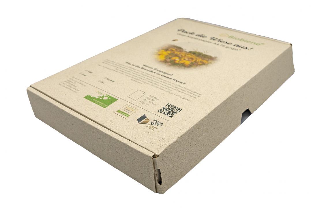 Graspapier - Kopierpapier/Druckerpapier A4 75g (400 Blatt)