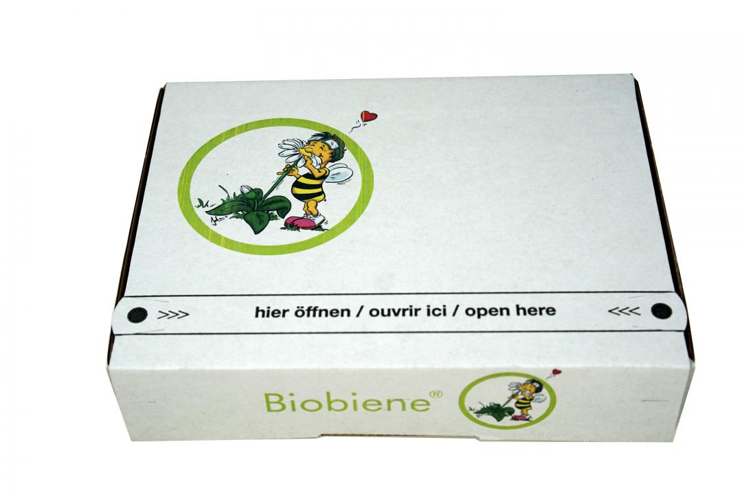 Weißer Maxibriefkarton 21,5x15,5x4,6cm