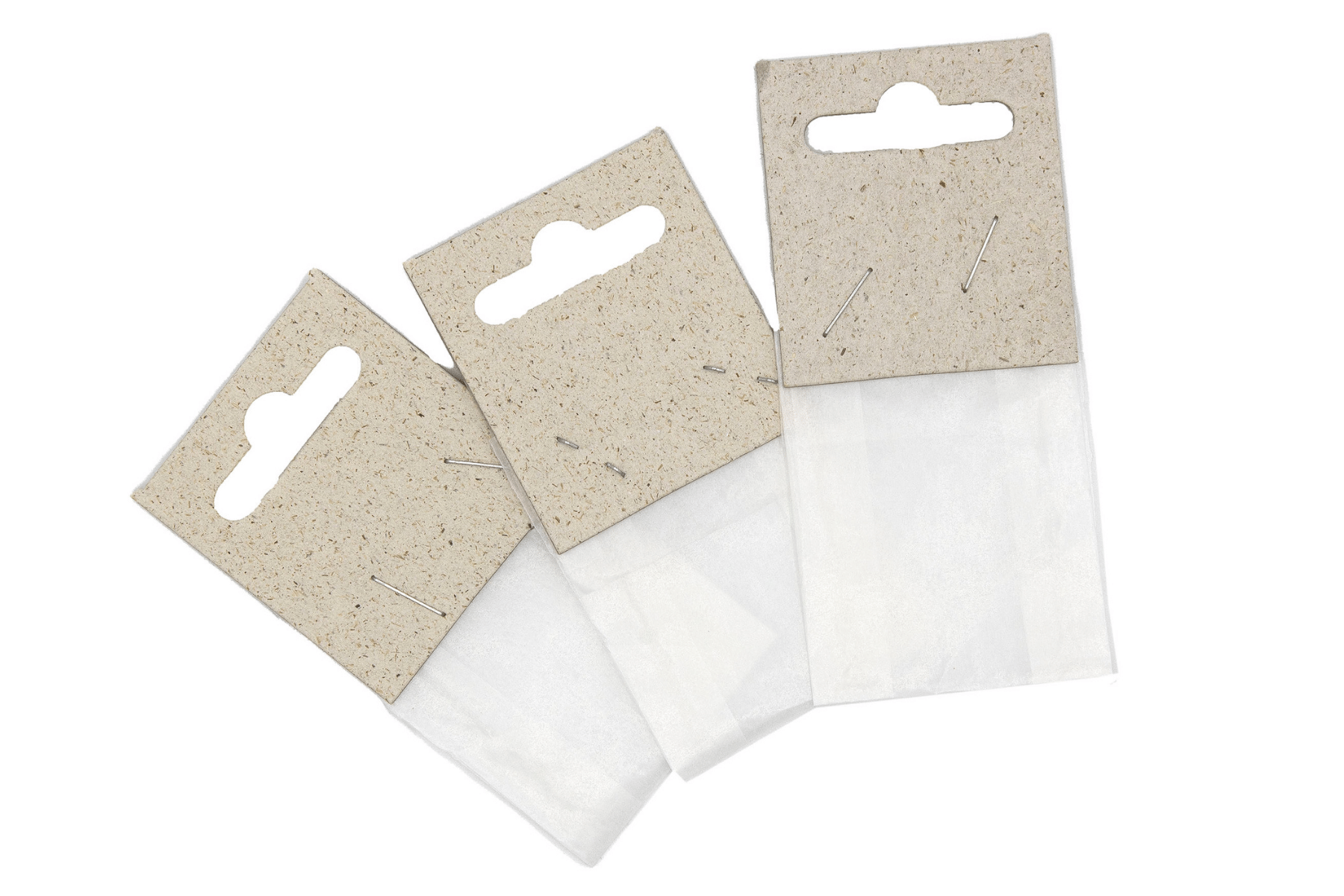 Satteletiketten mit Euroloch 45mm