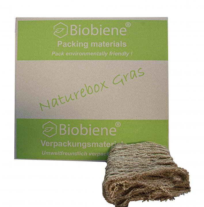 Umverpackung Graskarton und Verpackungsmaterial