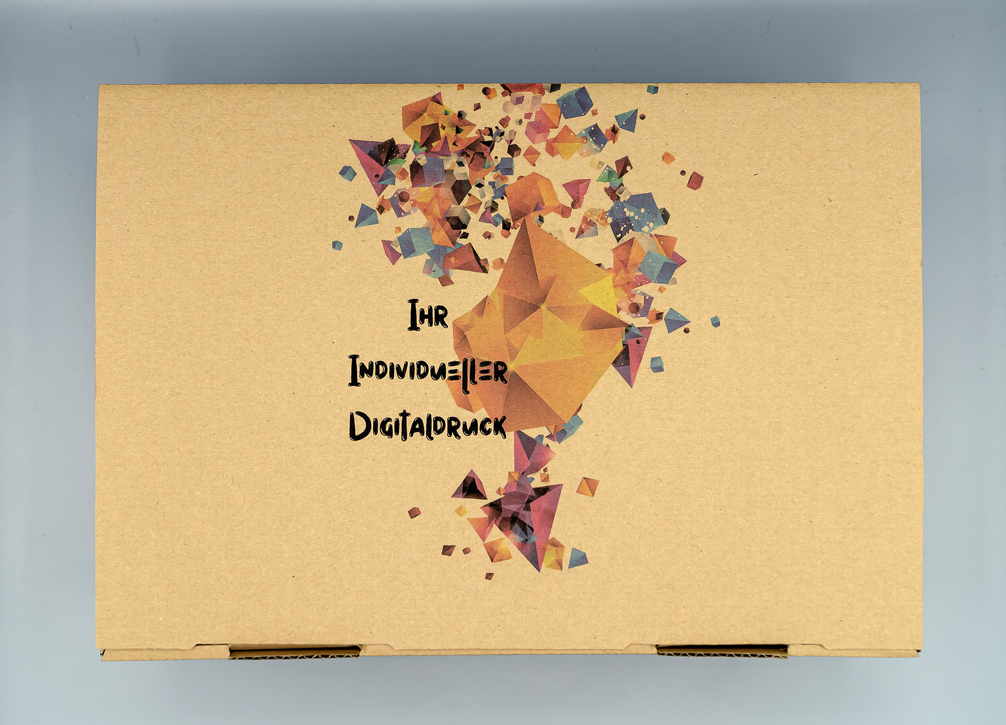 Kartons mit Ihrem Motiv - 355x250x120mm (PB3B-D) Packbiene® Braun