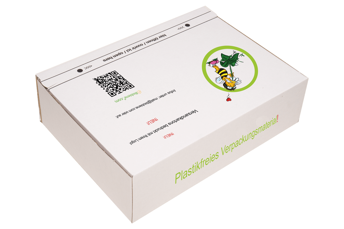 Faltkarton mit individuellem Logo