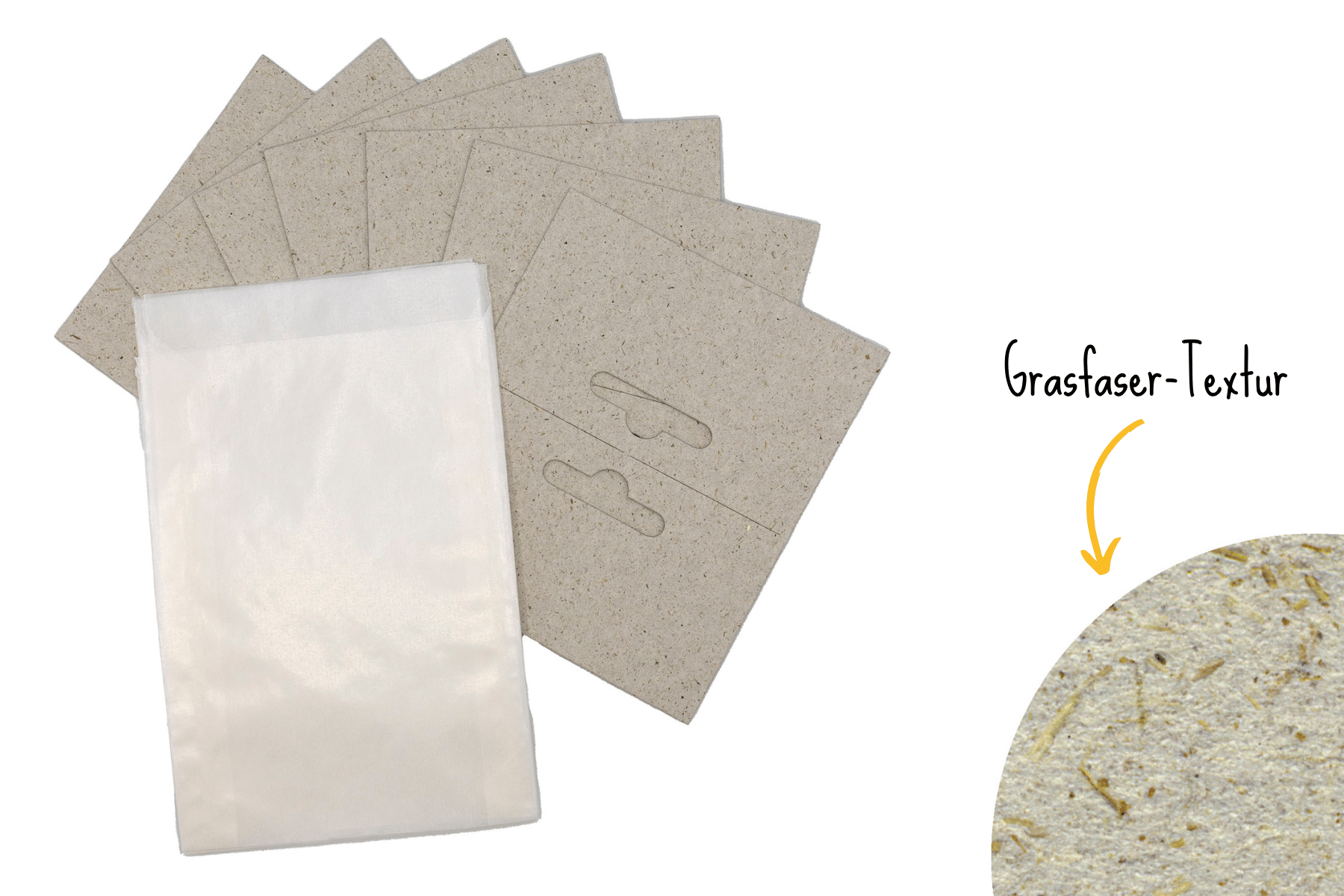 Grasfaserkarton Material für Sattelreiter