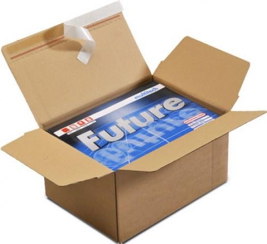Automatikkarton 345x256x130mm braun