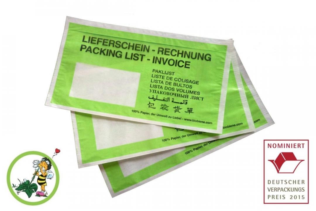 Dokumententaschen mit Fenster