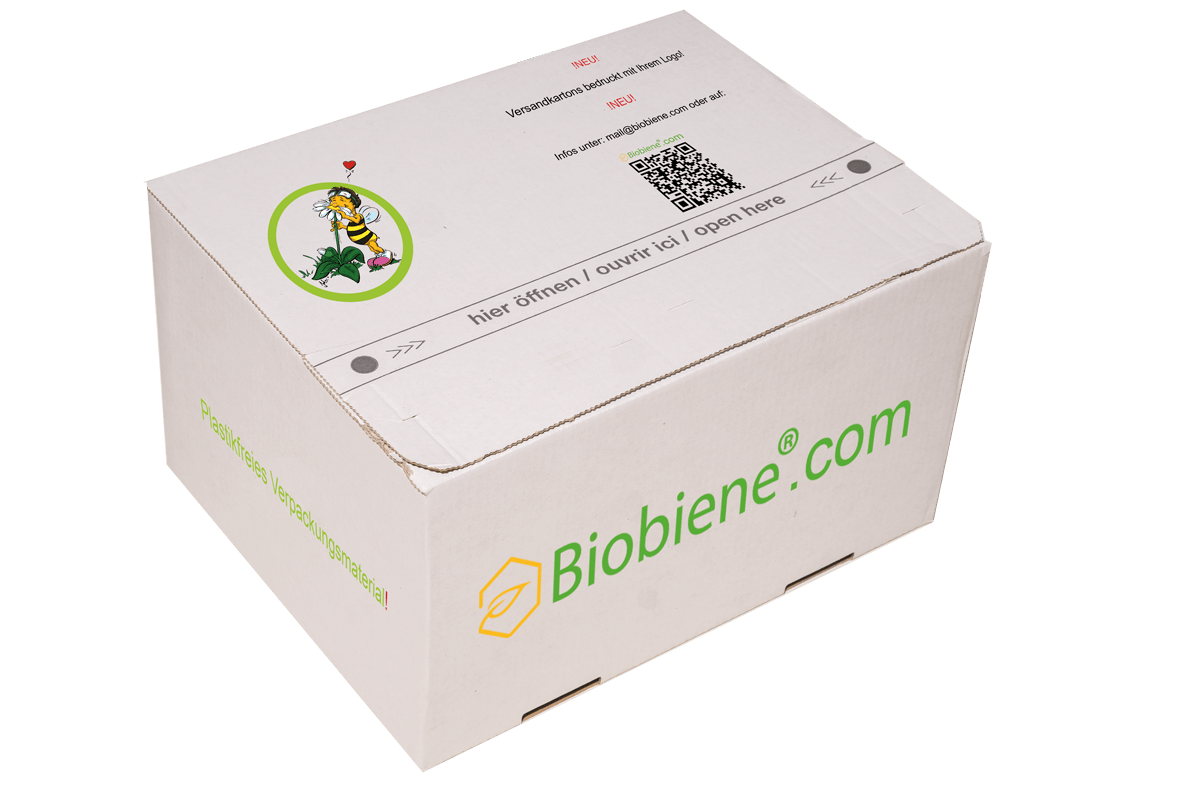 Kartons mit Ihrem Motiv - 23,5x18x13cm weiß