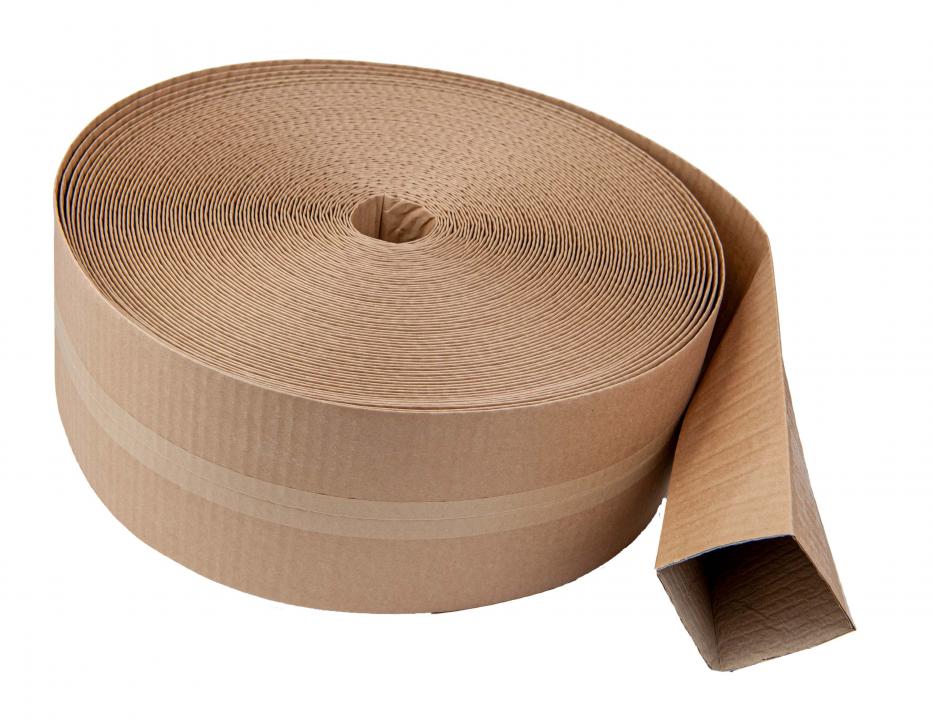 umweltfreundliches Wellpappschlauch aus Wellpappe Braun Verpackungsmaterial 