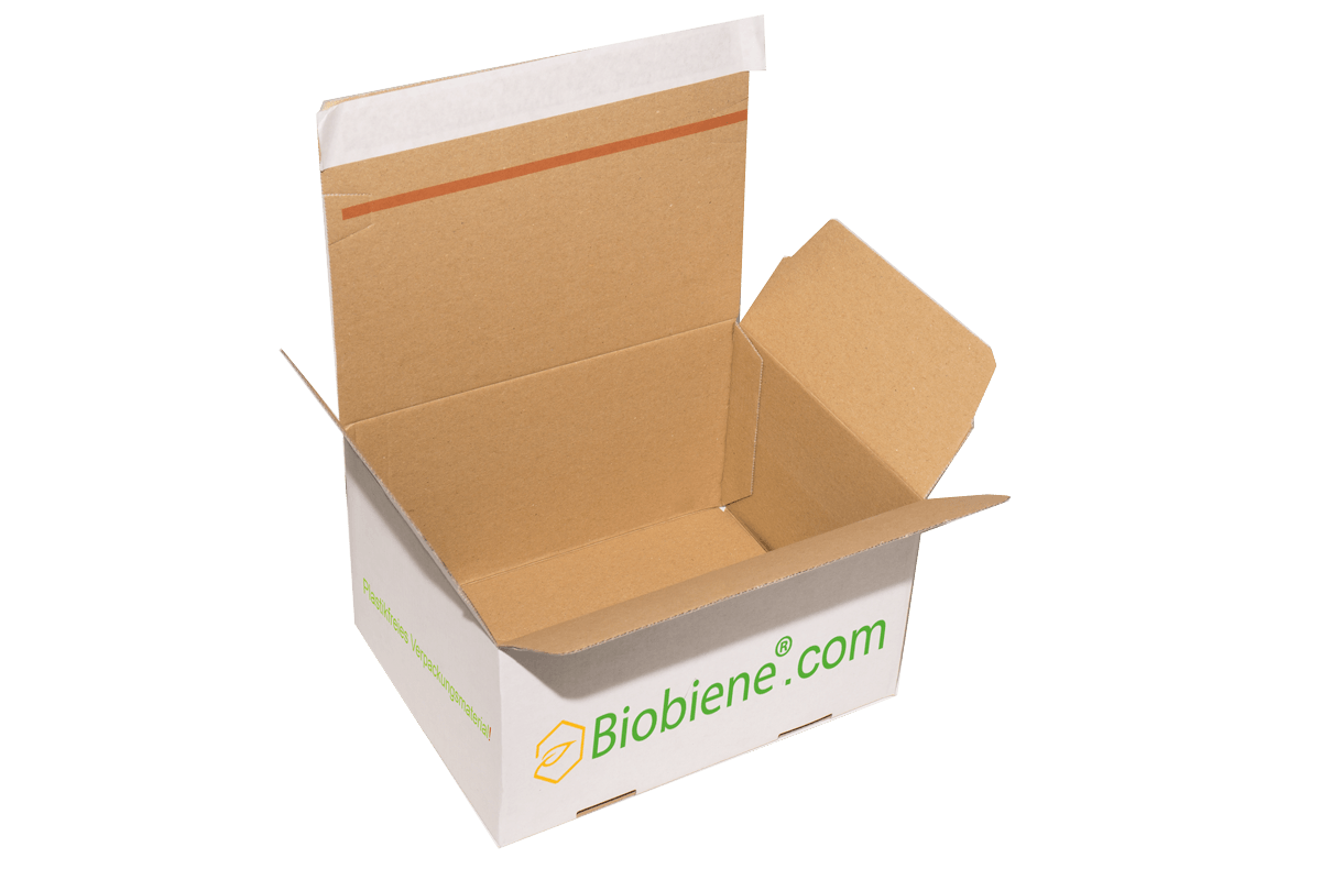 Bedruckte Faltkartonage 235x180x130mm