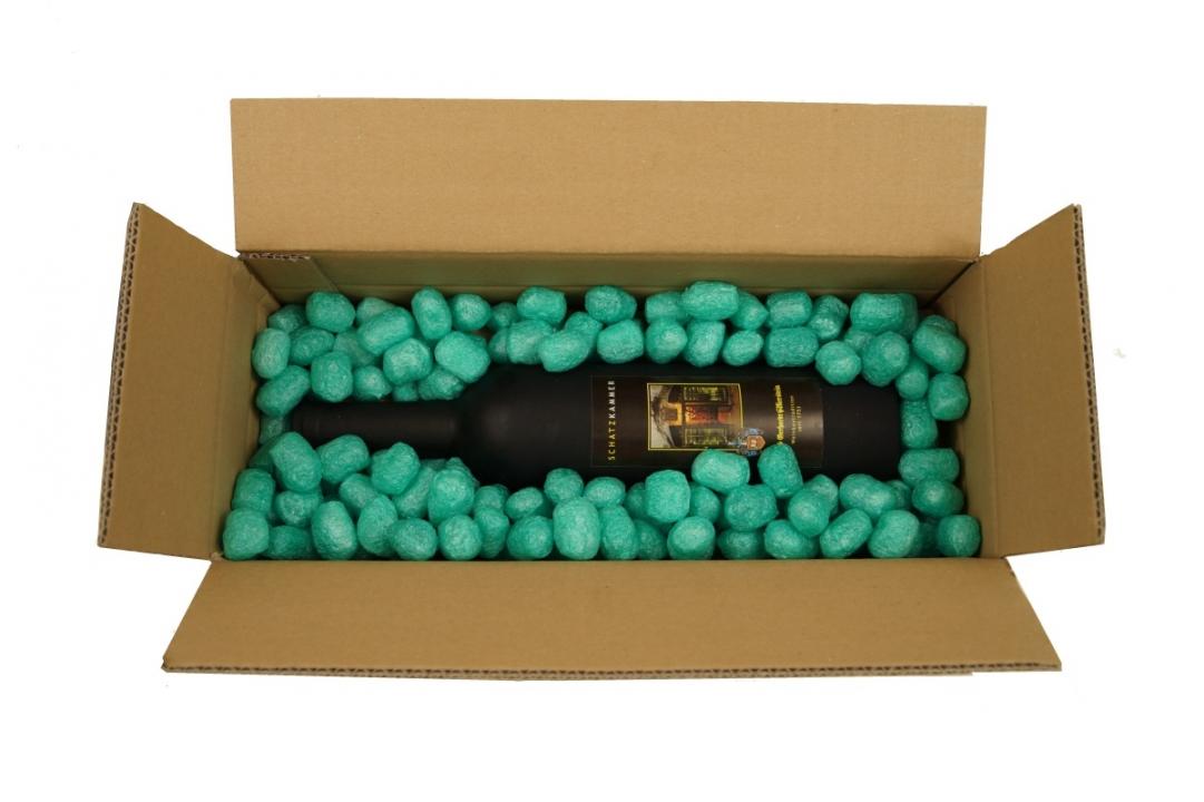 (L) Italien-Grün Verpackungschips Biobiene® Small kompostierbar