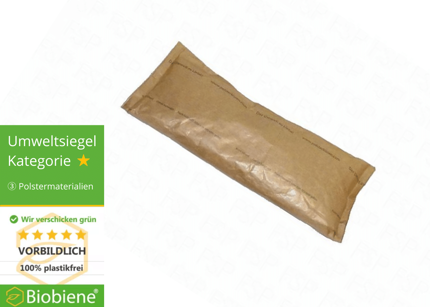 Polsterkissen aus Papier als Pack-und Füllmaterial