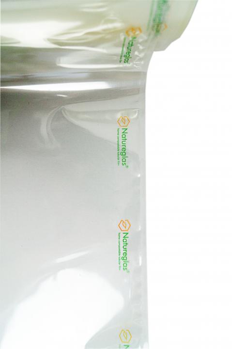 Biokunststofffolie als Schlauchfolie heimkompostierbar