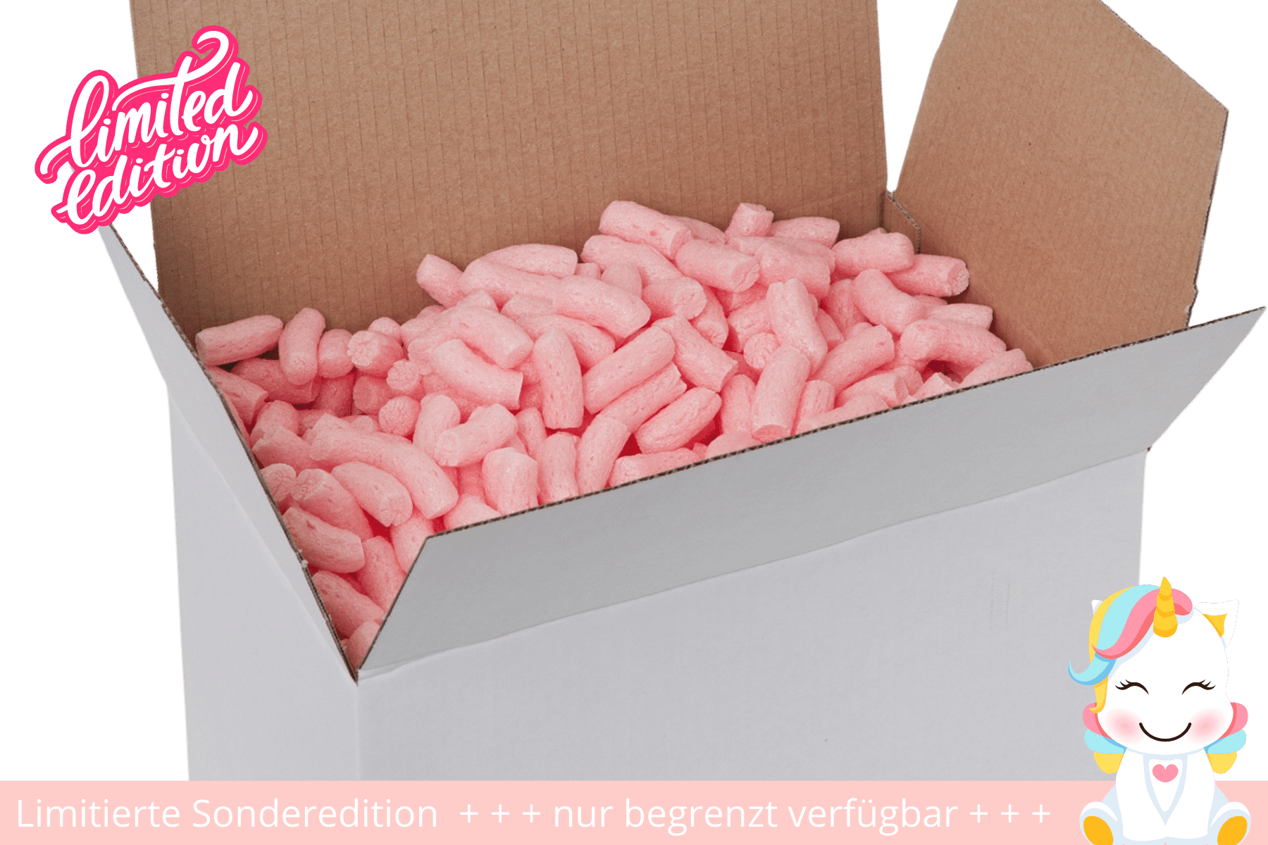 farbige Verpackungschips limitierte Sonderedition