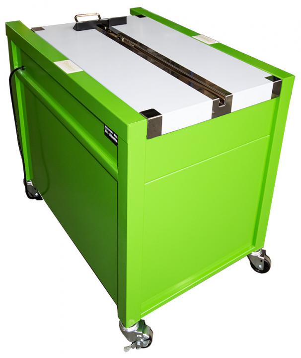 Umreifungsbandautomat inklusive Papier-Umreifungband 12mm / 2000m