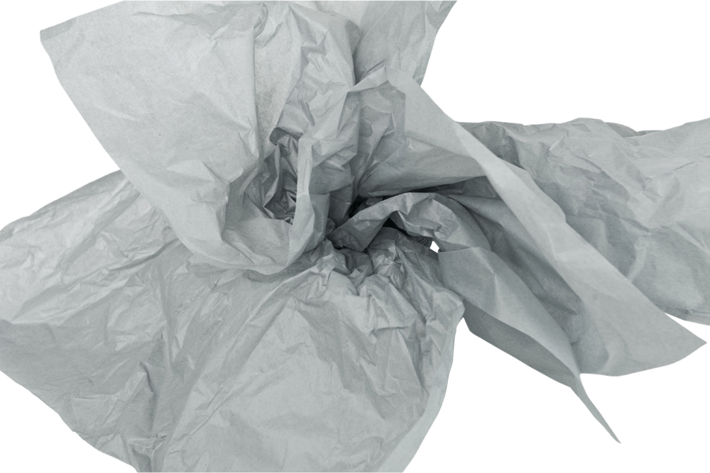 Einschlagpapier Grau