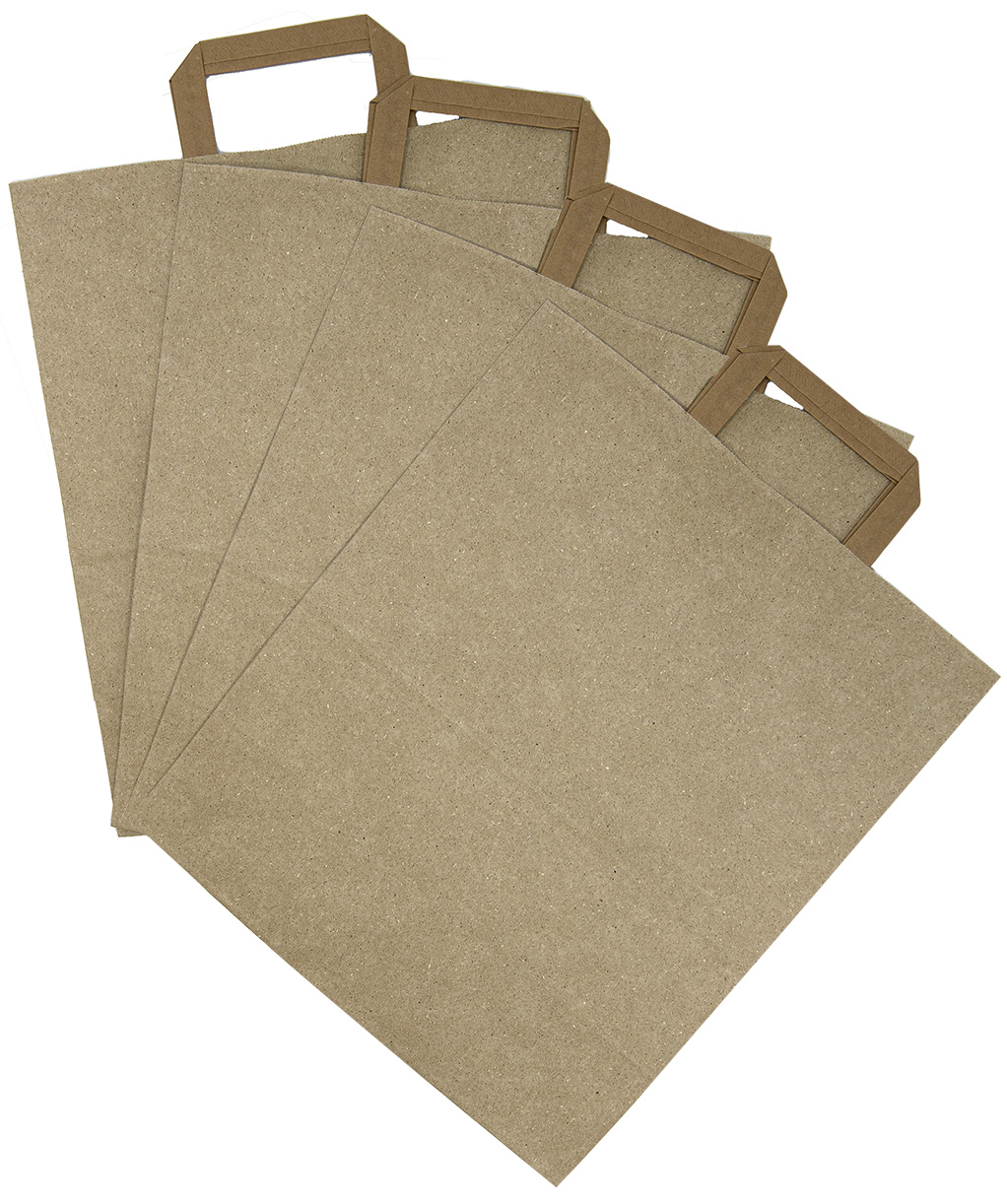 Graspapiertragetaschen Fächer 