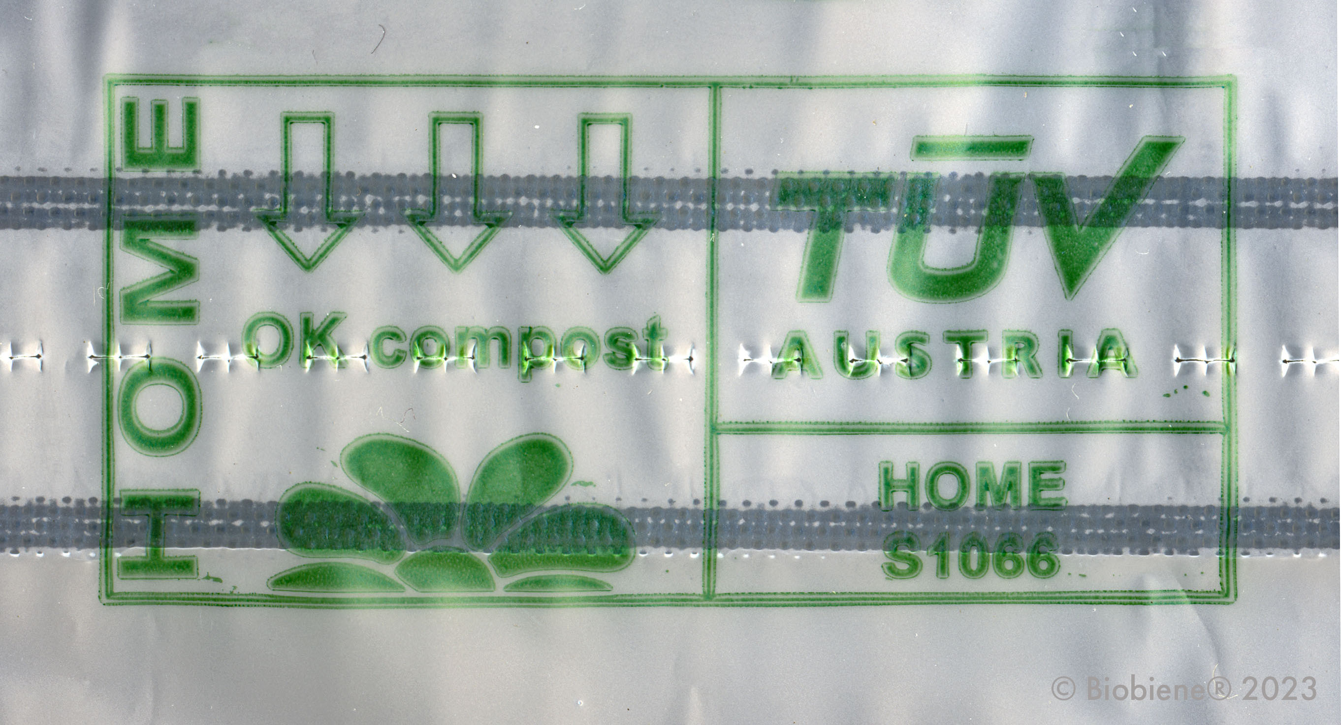 Reißnaht am Luftpolsterkissen kompostierbar