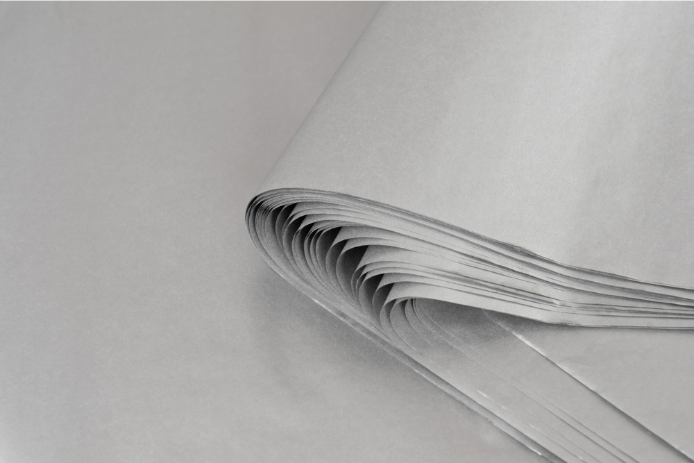 Silberpapier zum Verpacken