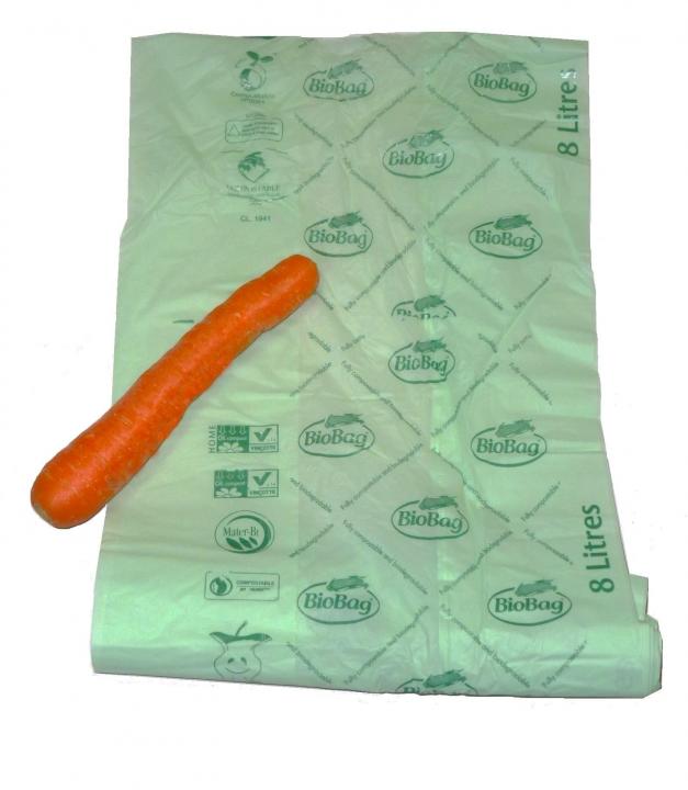 BIO Müllbeutel kompostierbar 10l grün Biomülltüte 