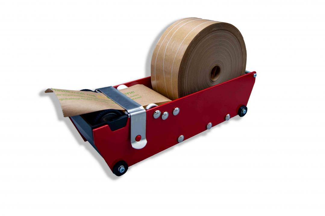 Klebestreifengeber für Nassklebeband Rot