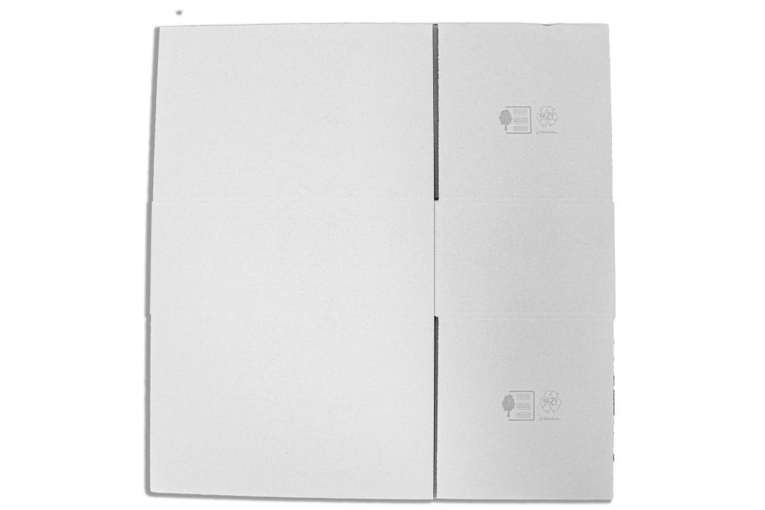 Wellpapp-Falkarton Fefco 0203 ungefaltet Außenseite a