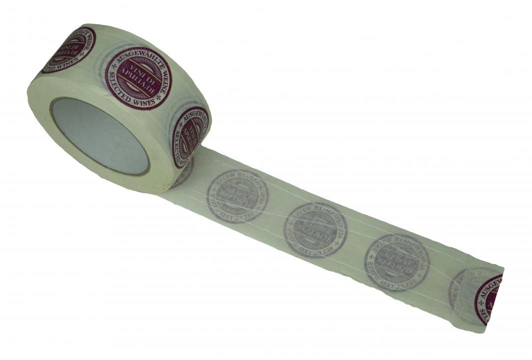 Papierklebeband fadenverstärkt mit individuellem Druck