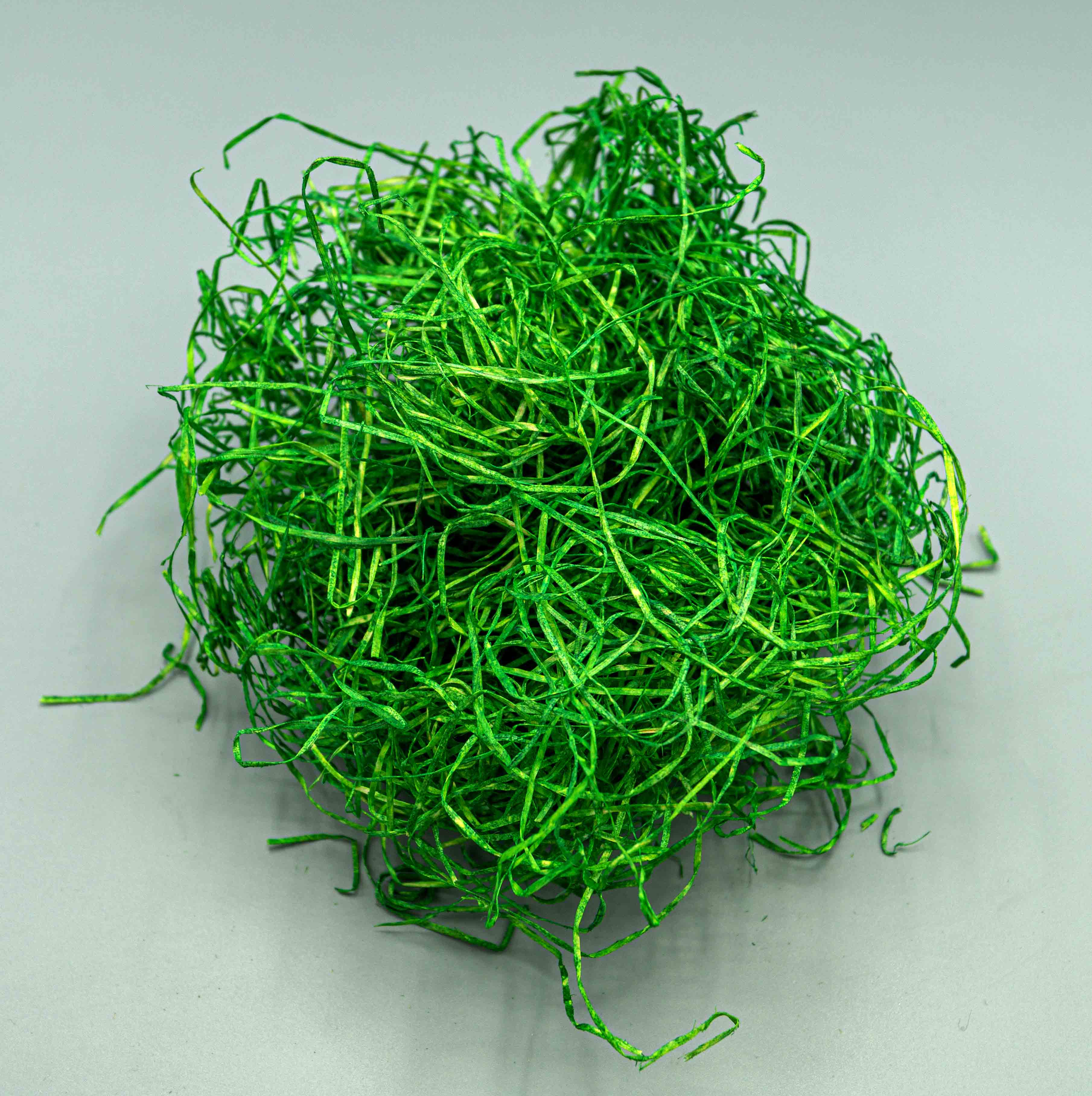 Holzwolle Füllmaterial - Hochwertige Qualität - Farbe Grün 5 Kg