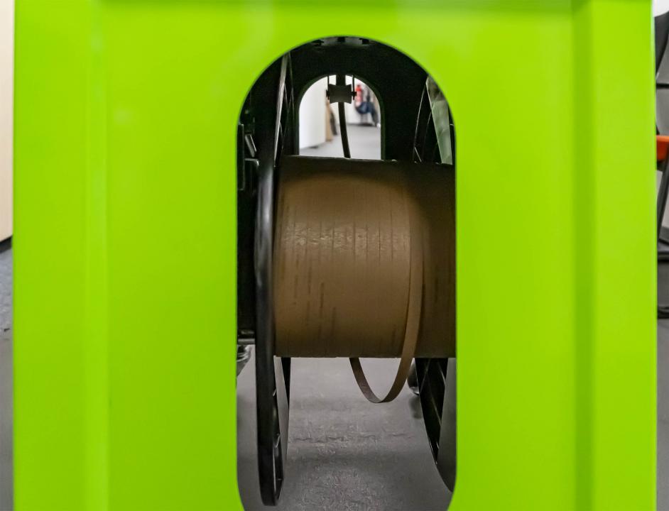 Abrollbare Papierumreifung