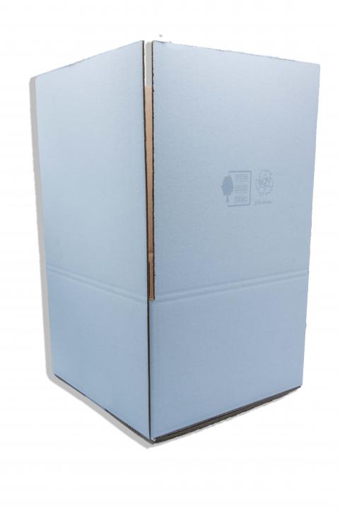 45° Ansicht Wellpapp-Falkarton Fefco 0203