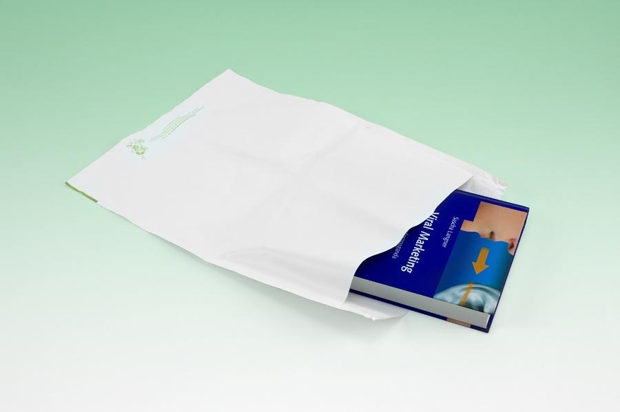 Bioversandtaschen 250x350mm 55µ blickdicht kompostierbar