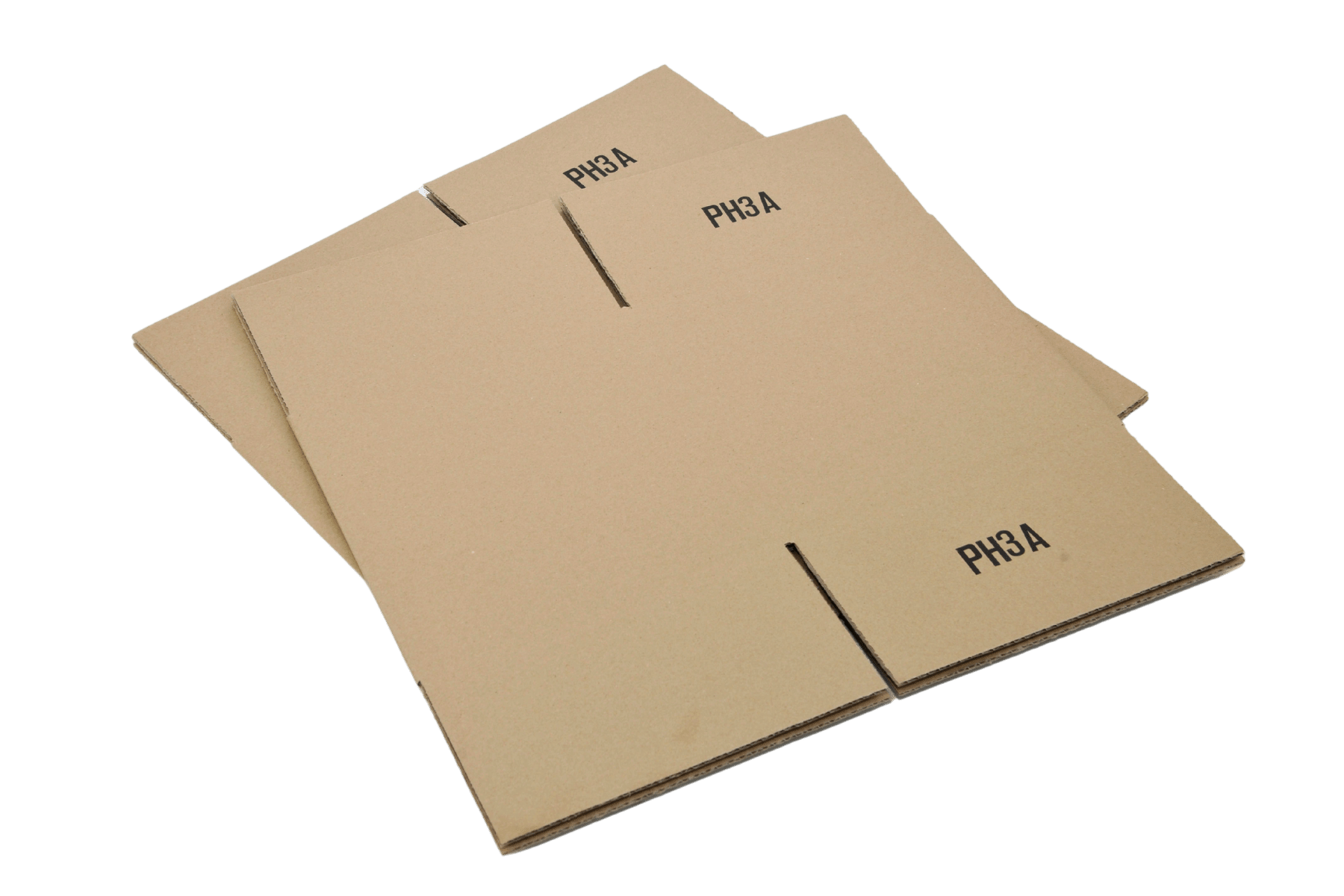 PH3A Wellpapp-Karton braun