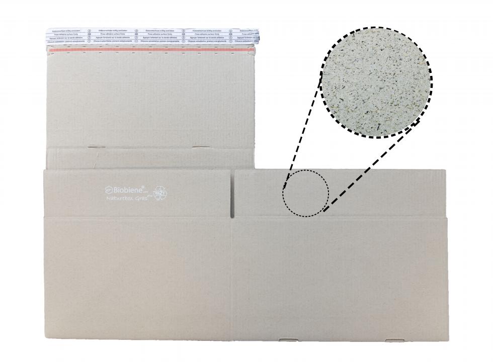 Naturebox Graskarton Aufrichtekarton Automartikkarton 450x400x250mm UK3