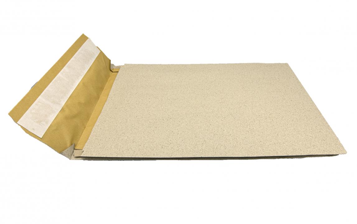 Graspapier Polster-Versandtasche mit Falte B4 250x353x50 mm (100 Stück)