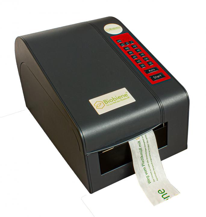 Nassklebebandmaschine mit Nassklebeband