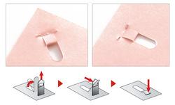 Heftgerät ohne Heftklammern 10 Blatt Schreibtischmodell Plus Japan Locher Grün Maigrün
