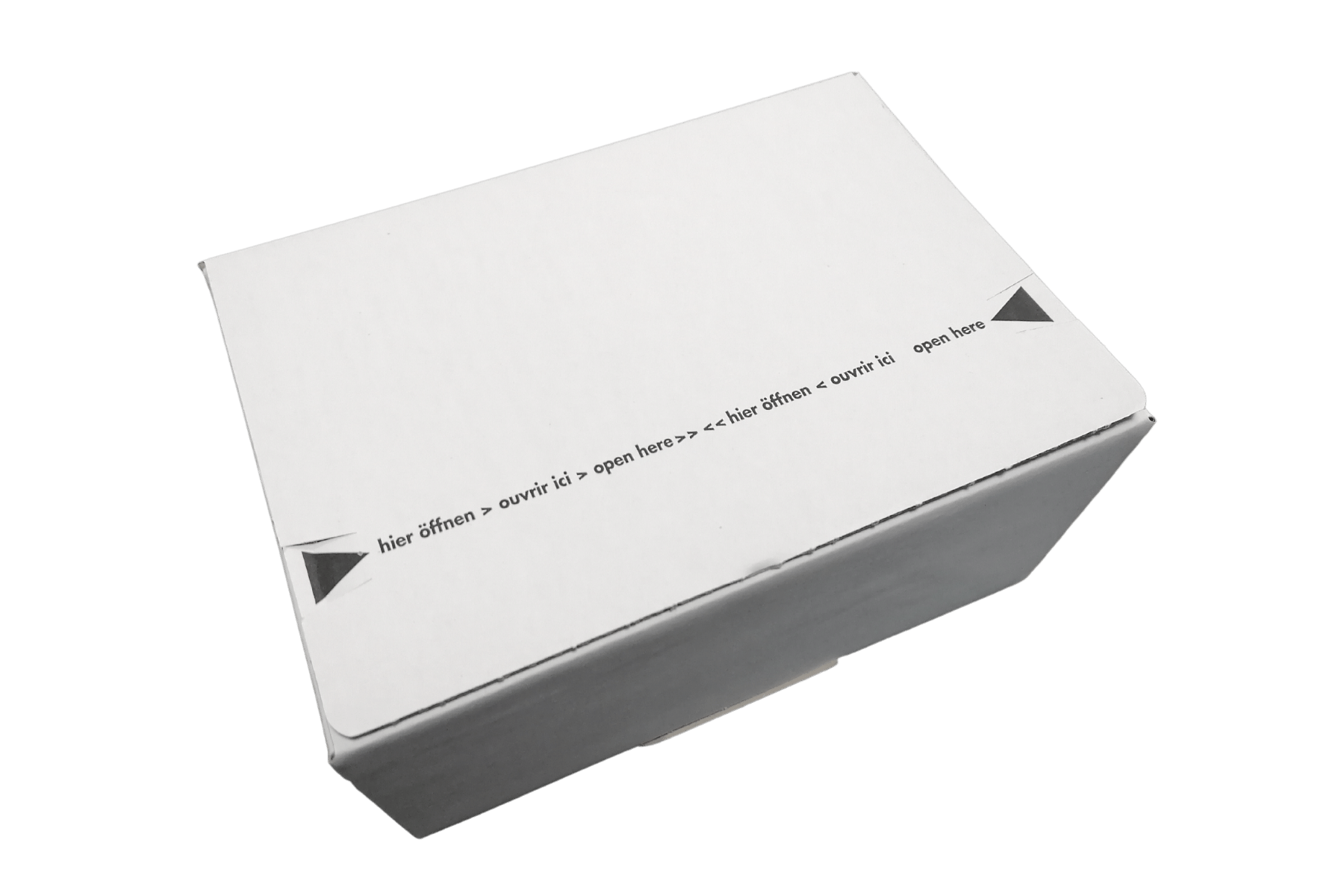 selbstklebender Päckchenkarton